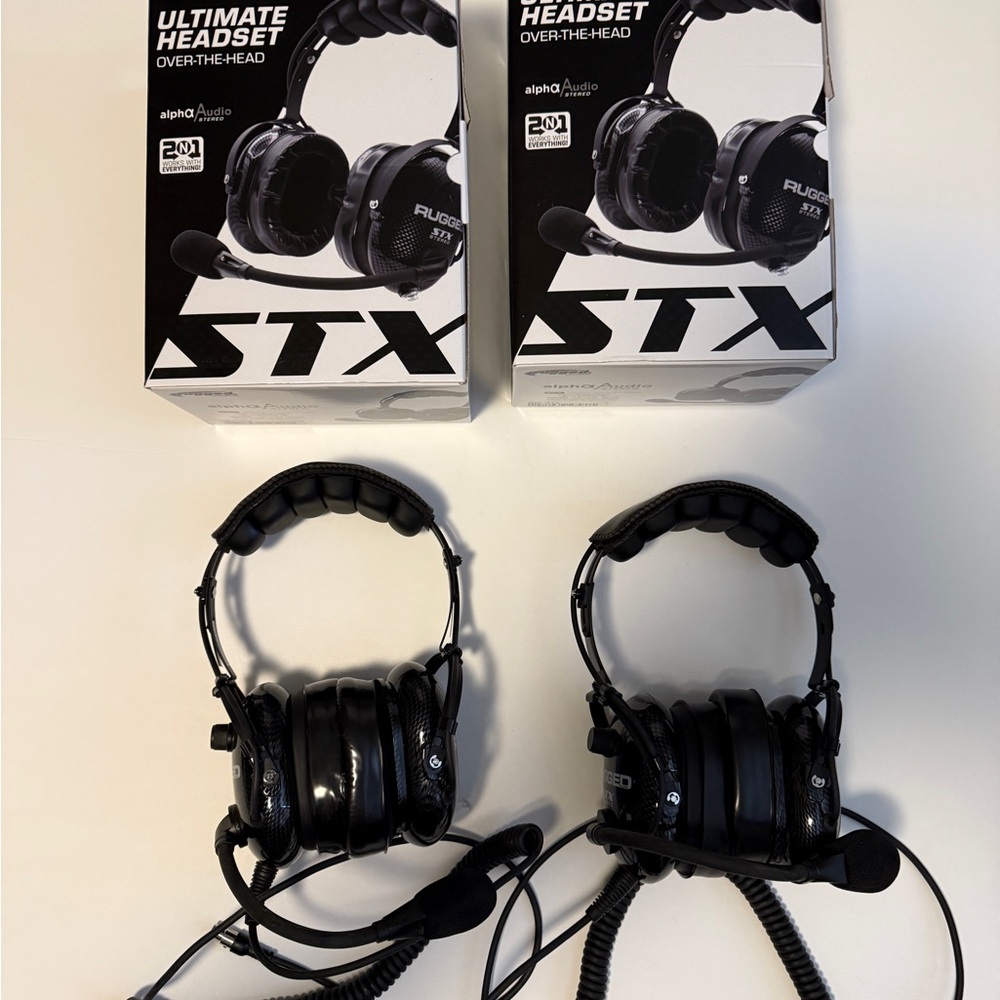 Rugged Radios H22-STX Over-the-Head Headsets (2)